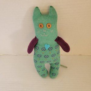 Folk Art Made just for you by Teresa Santa Fe NM New Mexico Knit Plush Decor